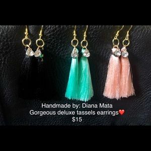 Gorgeous tassel earrings❤️